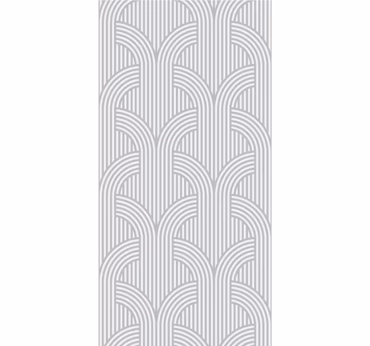 Moderne Tapete Moderne minimalistische graue Tapete - TenStickers