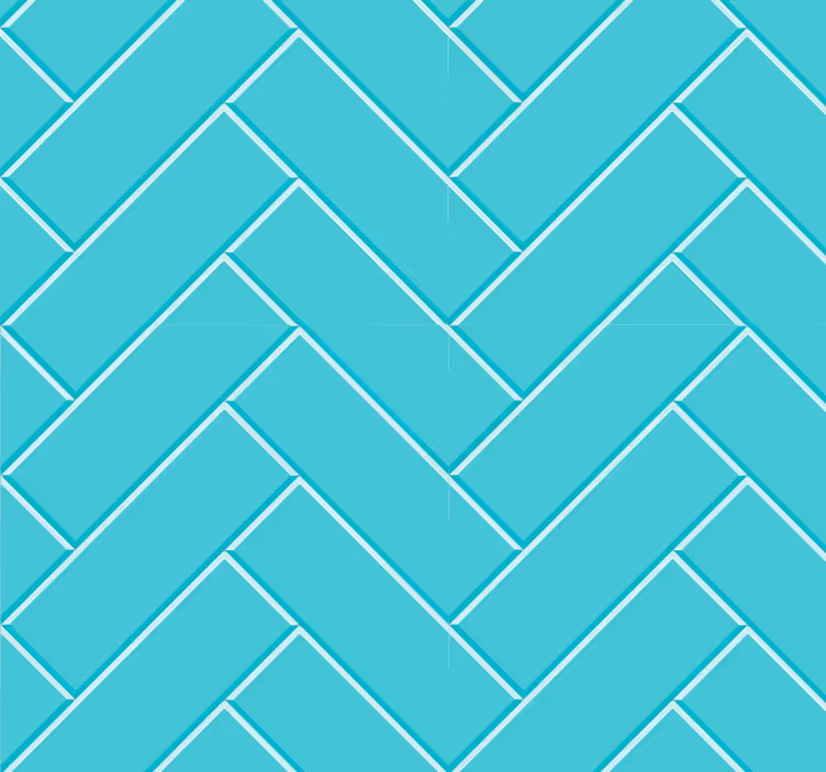 Geometrische Tapete chevron-muster - TenStickers