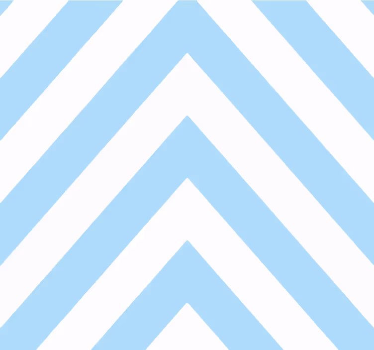 Tapete geometrische Muster chevron-zickzack - TenStickers