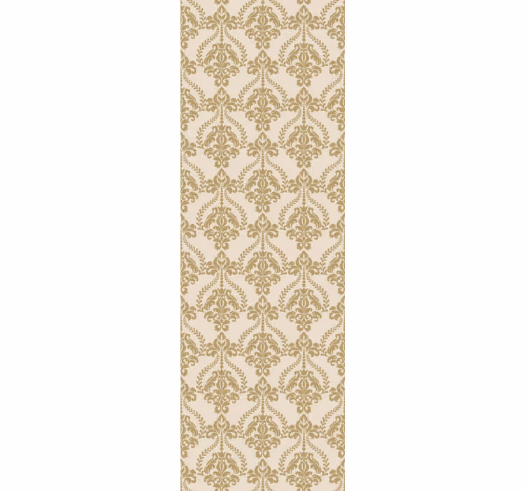 Jahrgang Tapete florale beige details - TenStickers