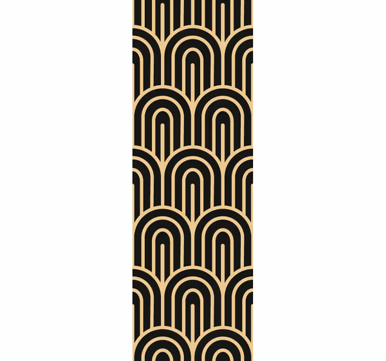 Tapete geometrische Muster geometrischer torbogen - TenStickers