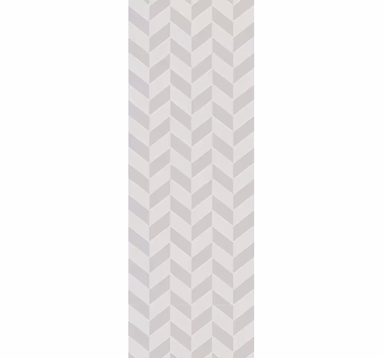 Tapete geometrische Muster chevron-eleganz - TenStickers
