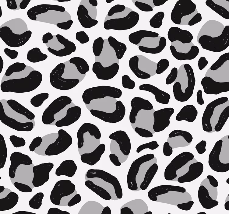 Zebra Tapete geflecktes muster - TenStickers