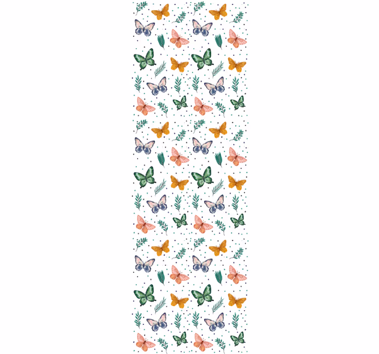 Tapete Schmetterling schmetterling streuen - TenStickers