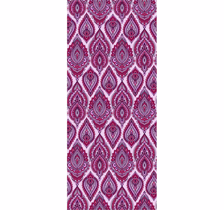 Ornament Tapete verziertes paisley - TenStickers
