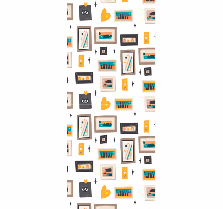 Tapete industriell retro-büromotive - TenStickers