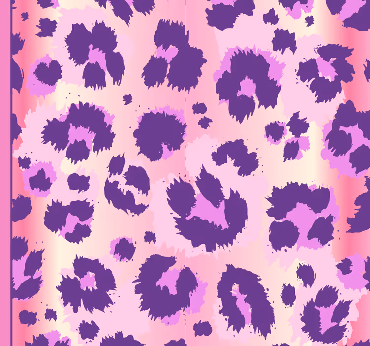 Tapete Leopard einsätze im leopardenmuster - TenStickers