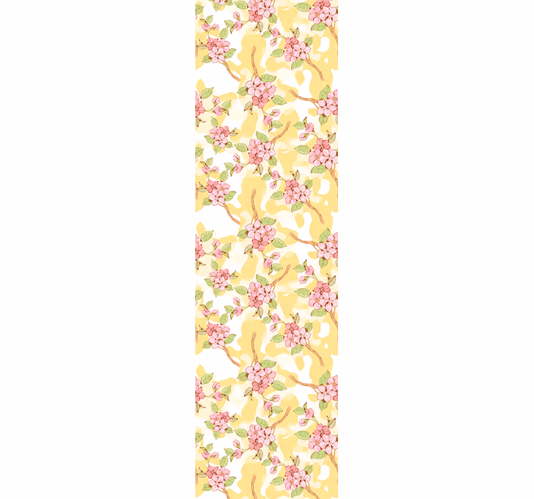 Blumentapete blumenkaskade - TenStickers
