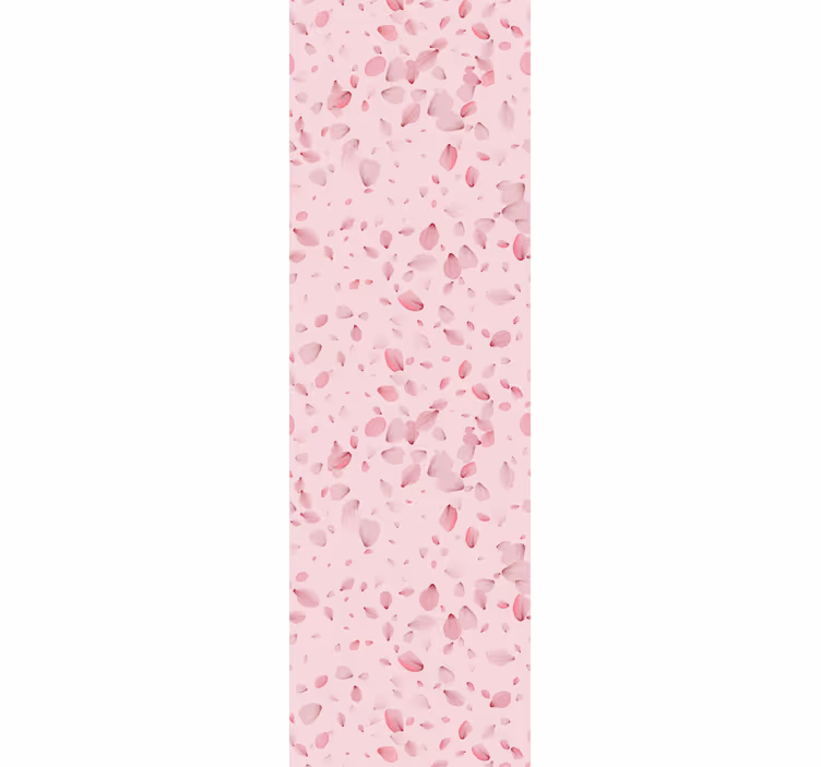 Tapete rosa rosa blütenblattkaskade - TenStickers