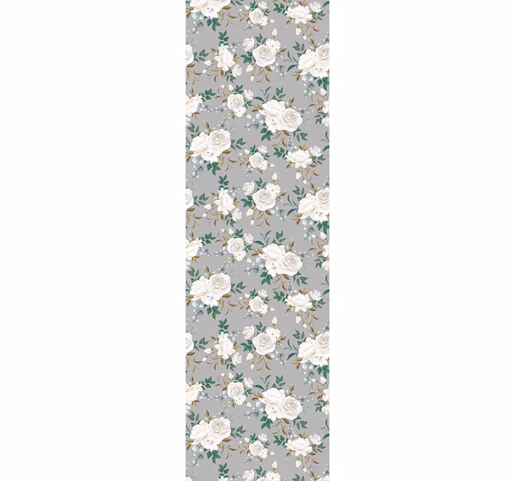 Blumentapete florale eleganz-panel - TenStickers