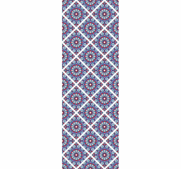 Tapete florale Ornamente geometrische florale eleganz - TenStickers