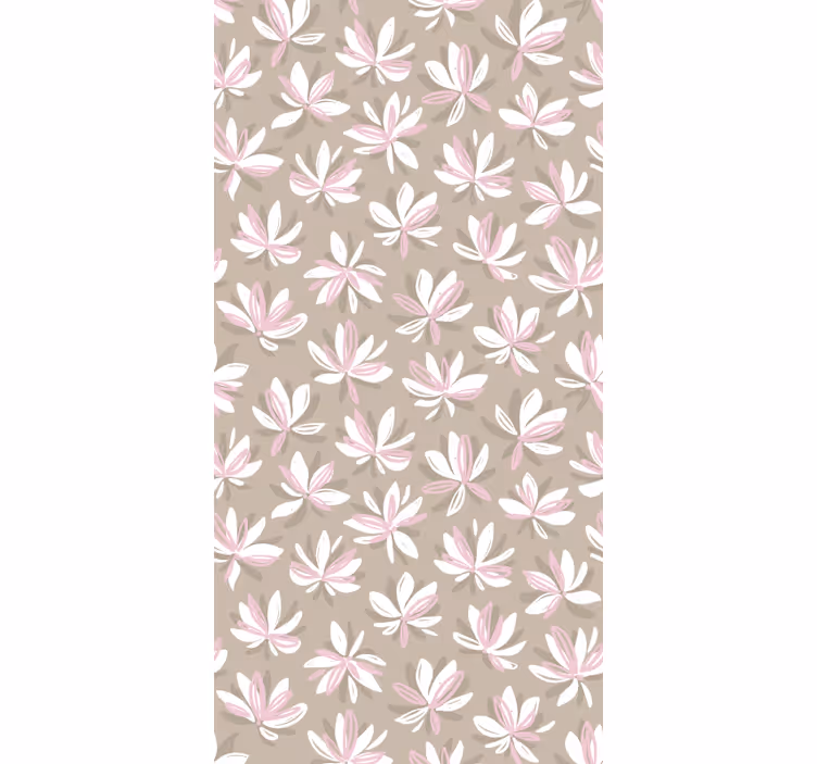 Tapete florale Ornamente blumenmusteranzeige - TenStickers