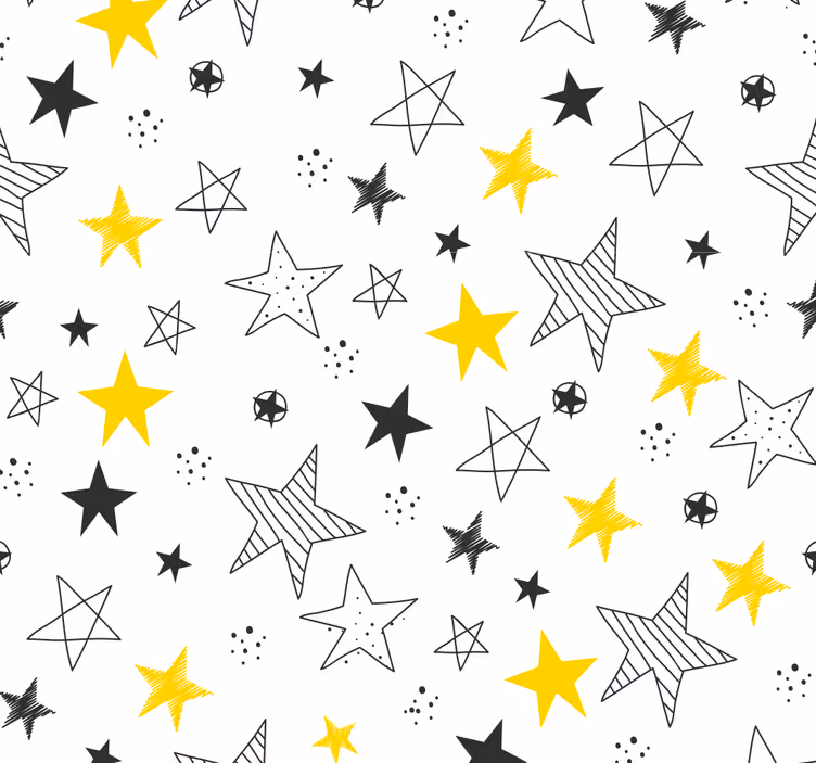 Tapete Sternenhimmel sternen-spielplatz - TenStickers