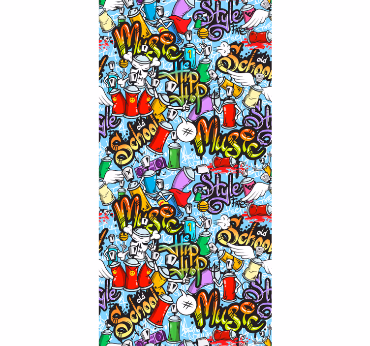 Kunst Tapete graffiti-elemente - TenStickers