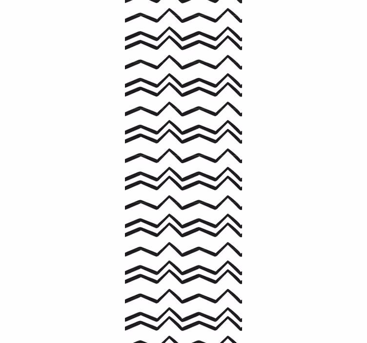 Tapete geometrische Muster geometrische zickzack - TenStickers