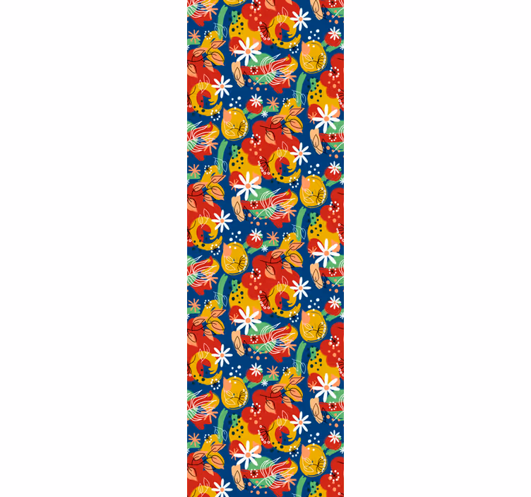 Tapete Abstrakt fruchtiger spritzer - TenStickers