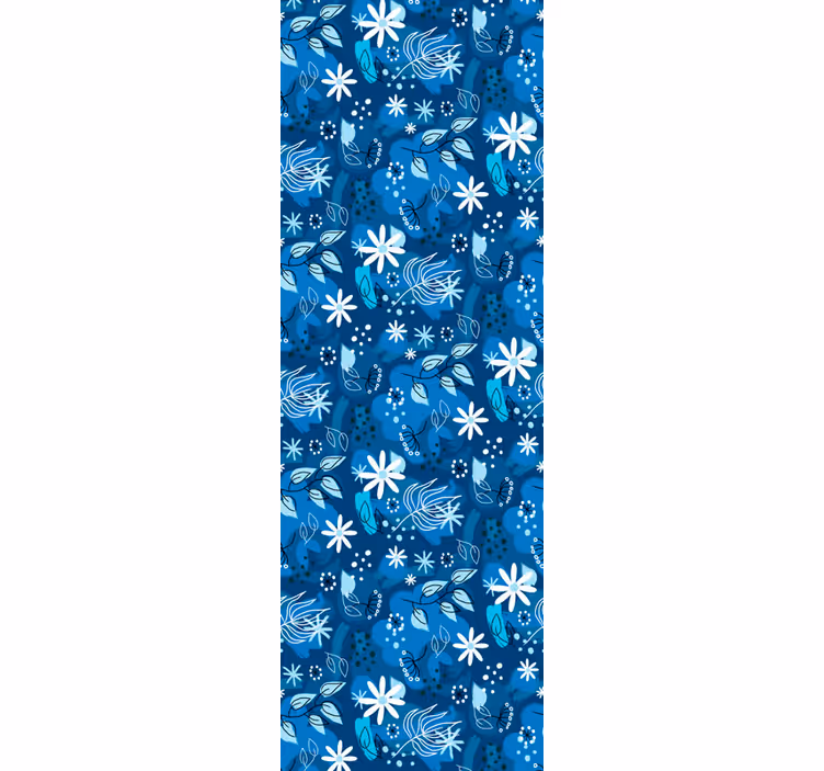 Kunst Tapete florales fauna-motiv - TenStickers