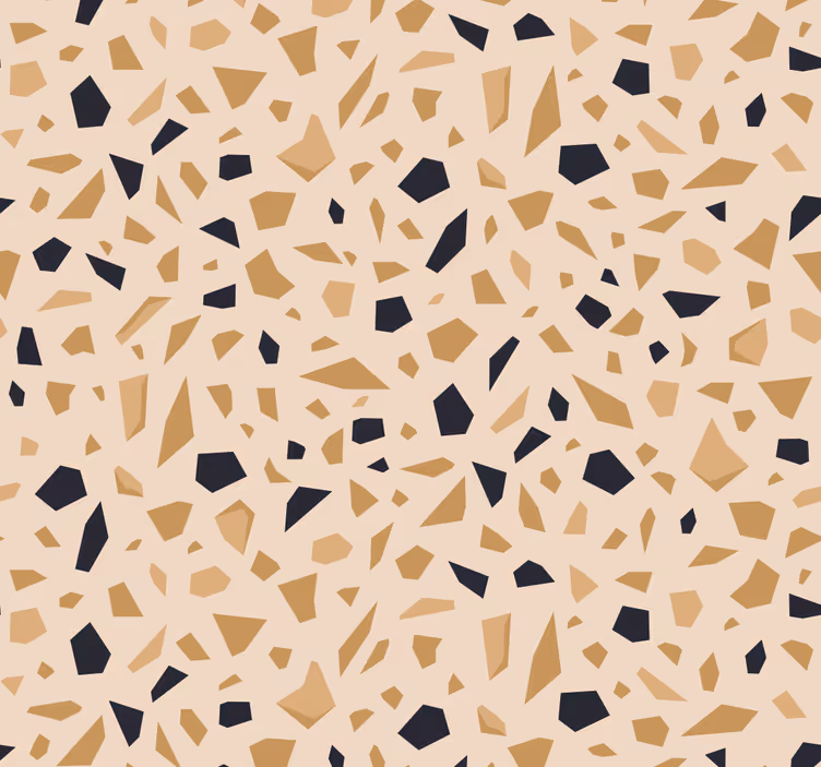 Tapete geometrische Muster terrazzo-muster - TenStickers