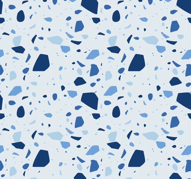 Tapete geometrische Muster geometrisch gesprenkelt - TenStickers