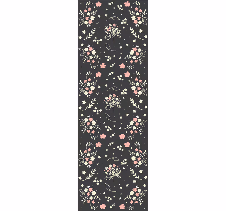 Blumentapete floraler botanischer charme - TenStickers