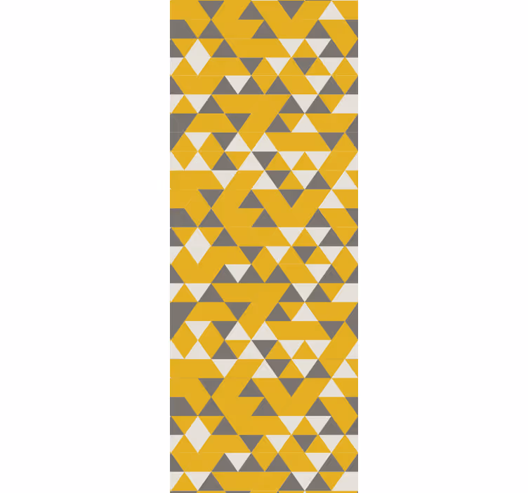 Tapete geometrische Muster geometrisches dreiecks-ensemble - TenStickers