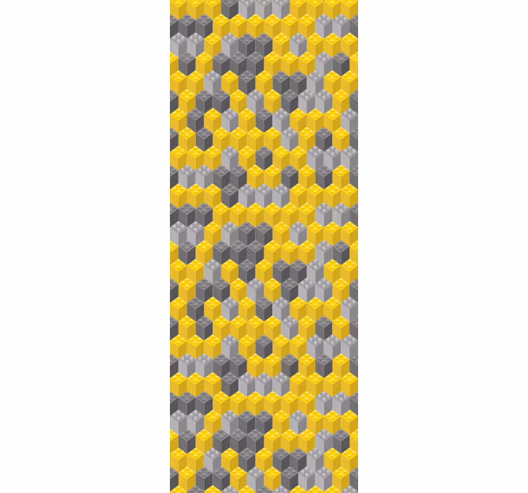 Tapete geometrische Muster geometrische waben - TenStickers