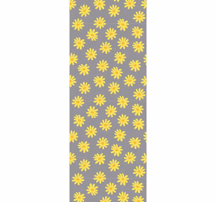 Blumentapete Pantone ringelblume - TenStickers