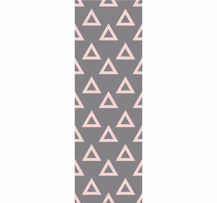 Tapete geometrische Muster dreieckige motive - TenStickers