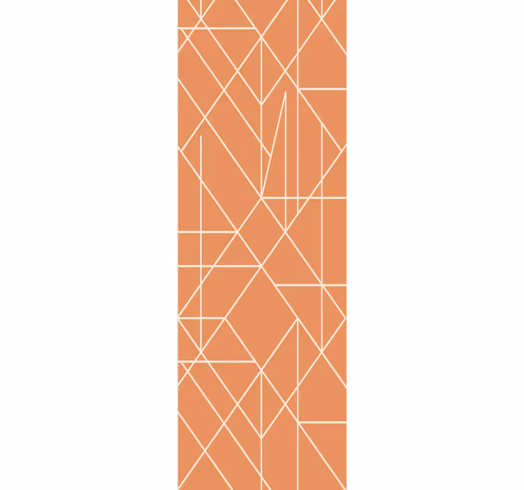 Tapete geometrische Muster geometrisch linear - TenStickers