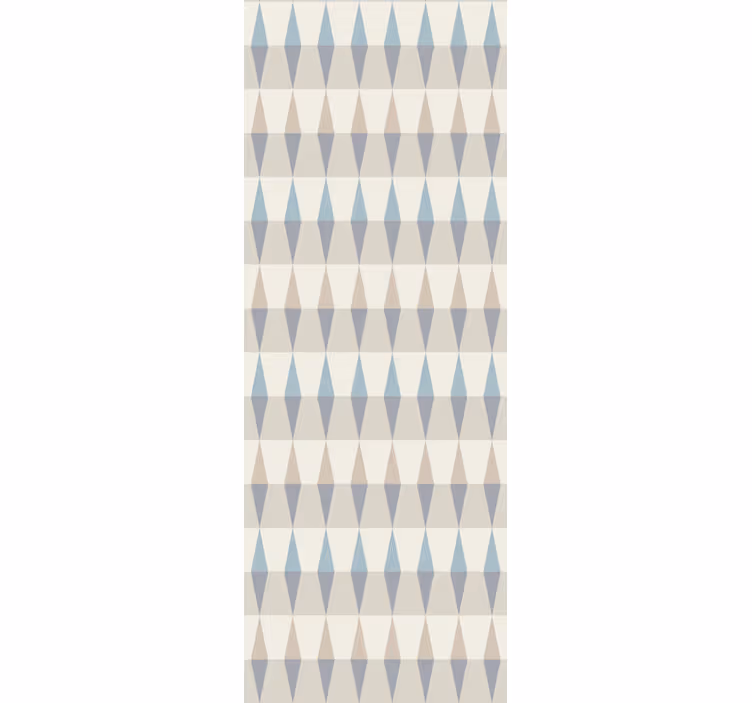 Tapete geometrische Muster stilisiertes rautenmuster - TenStickers