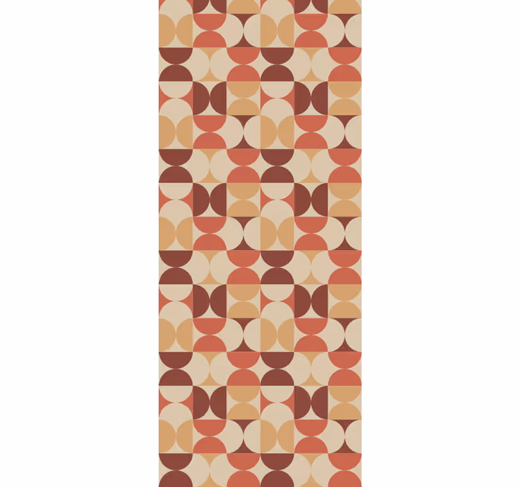 Tapeten Wohnzimmer Nordischer geometrischer sommer - TenStickers