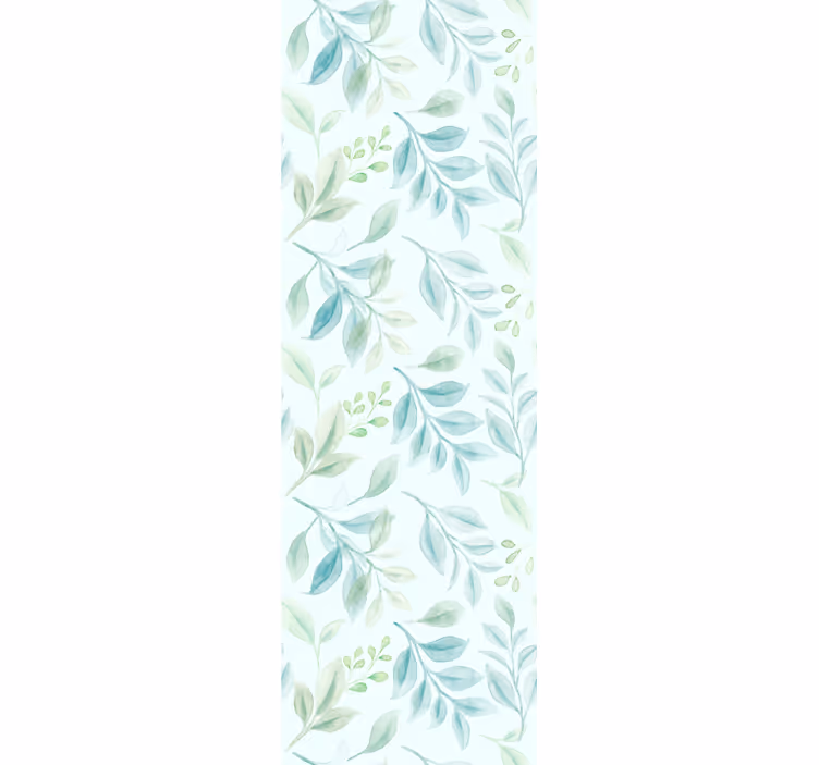 Tapete Blätter elegantes laub - TenStickers