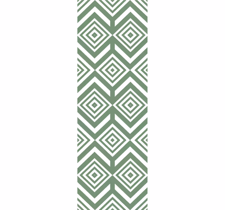 Tapete geometrische Muster geometrische rautenformen - TenStickers