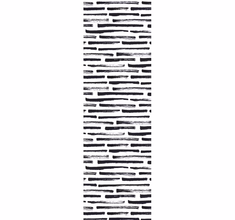 Tapete horizontale Streifen abstraktes streifenmuster - TenStickers