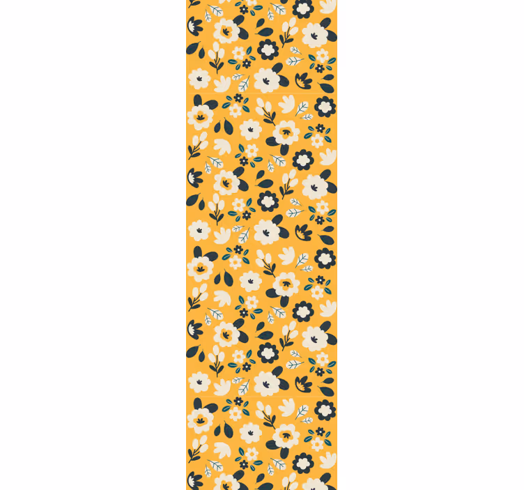Blumentapete blumenschlafzimmer-feature - TenStickers