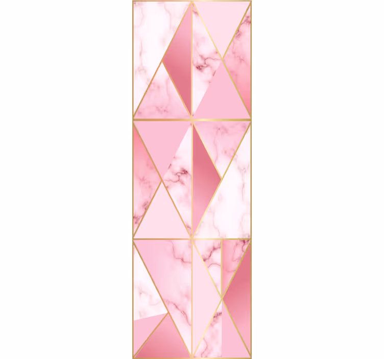 Tapete geometrische Muster geometrisches marmormuster - TenStickers