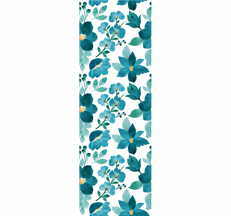 Blumentapete blumen botanische blüte - TenStickers