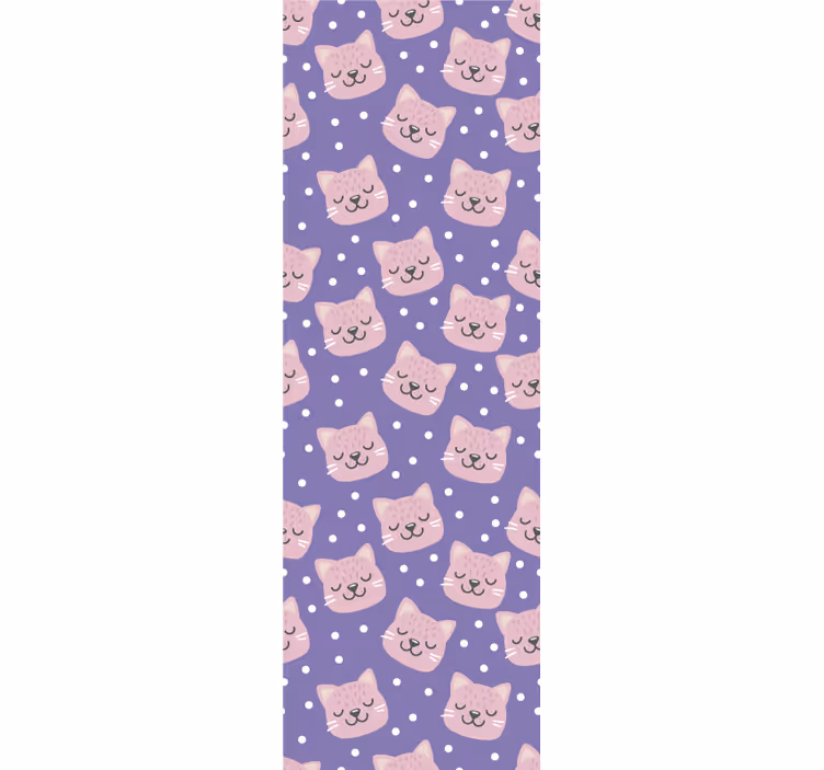 Tapete Baby gepunktetes katzenmuster - TenStickers