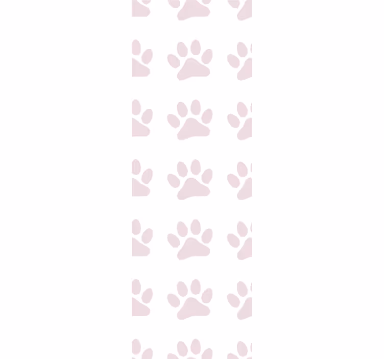 Tapete Baby pfotenmuster-hintergrund - TenStickers