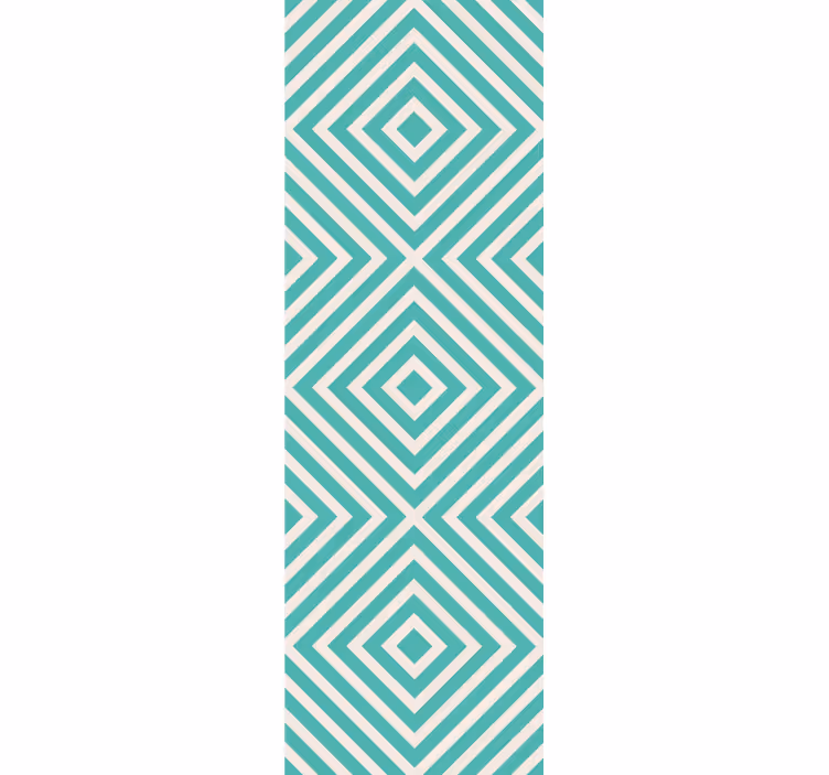 Tapete geometrische Muster schillerndes rautenmuster - TenStickers