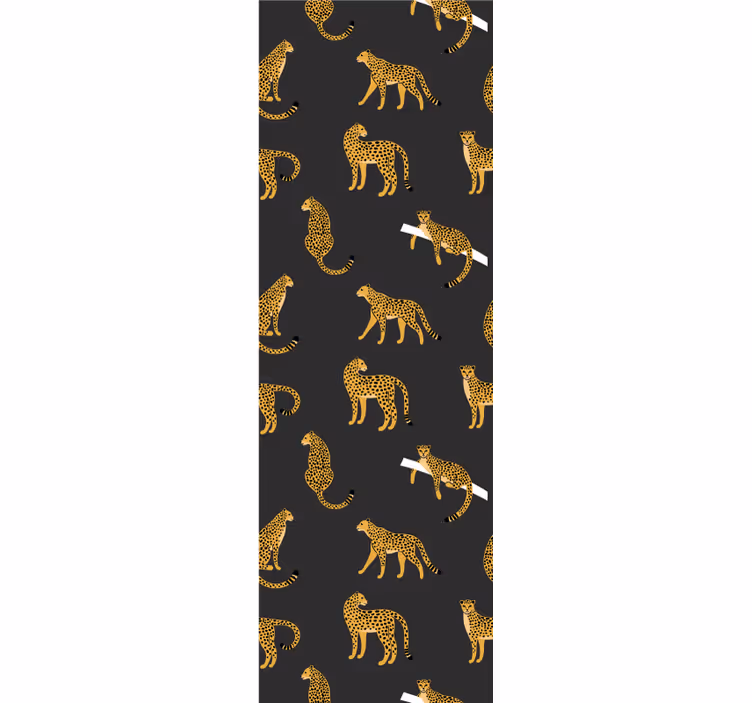 Tapete Leopard leopardenflecken-motiv - TenStickers
