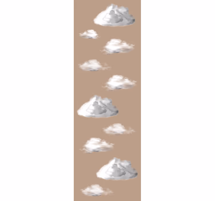 Tapete Natur bewölkten himmel muster - TenStickers