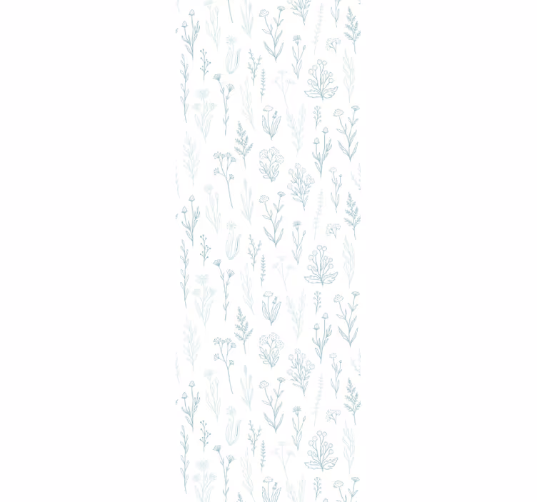 Tapete florale Ornamente botanische flora - TenStickers
