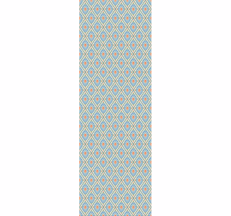 Fliesen Tapete geometrische fliesenessenz - TenStickers