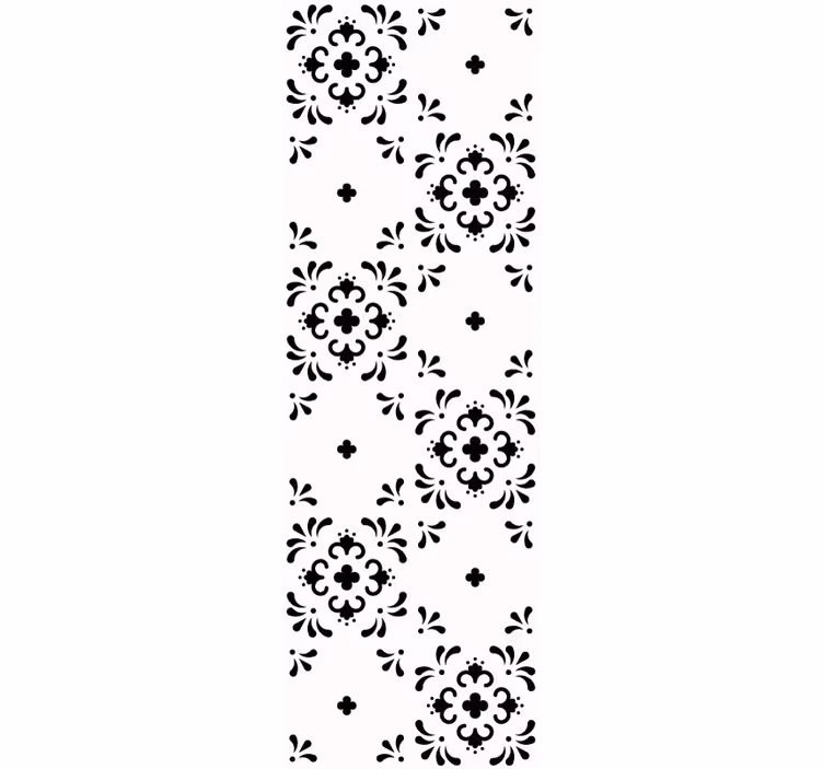 Tapete florale Ornamente blumenornament - TenStickers