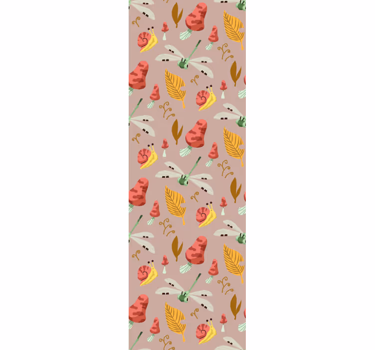 Kunst Tapete fantasievolle naturmotive - TenStickers