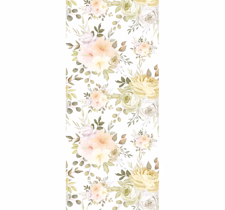 Blumentapete blütenzusammensetzung - TenStickers