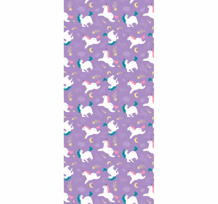 Tapete Tiere fabelwesen muster - TenStickers