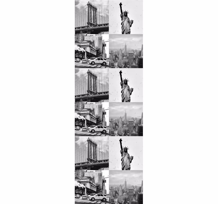 Tapete New York urbane montage - TenStickers
