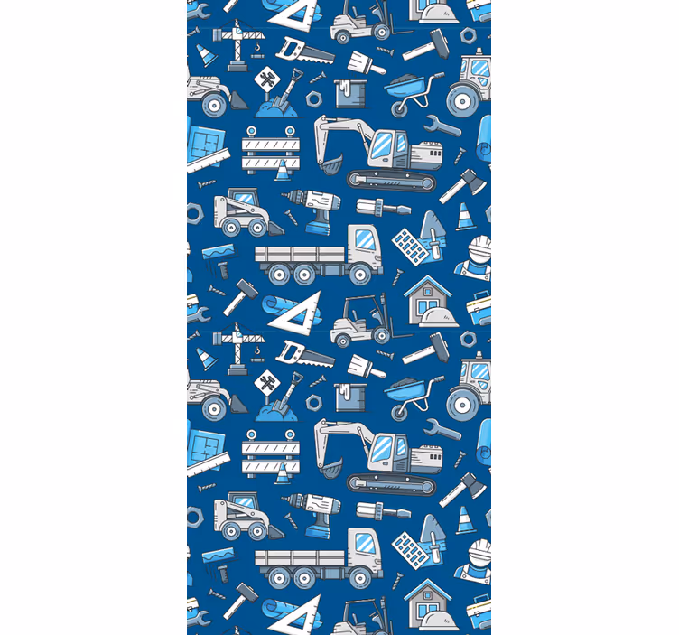 Tapete baby bauzeit spielvergnügen - TenStickers